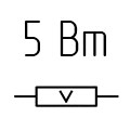 Резисторы выводные  5W